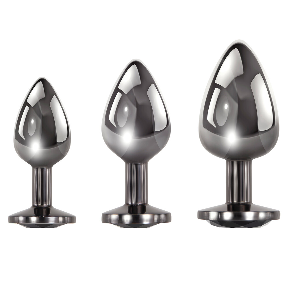 3 Metal Anal Plugs