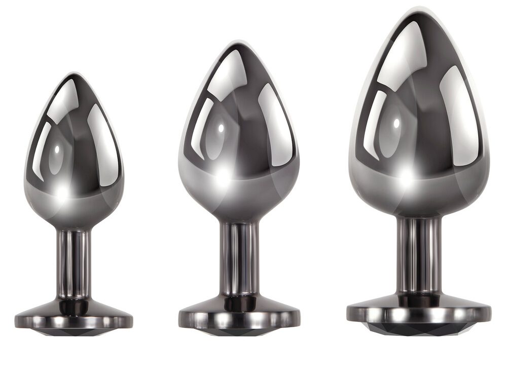 3 Metal Anal Plugs