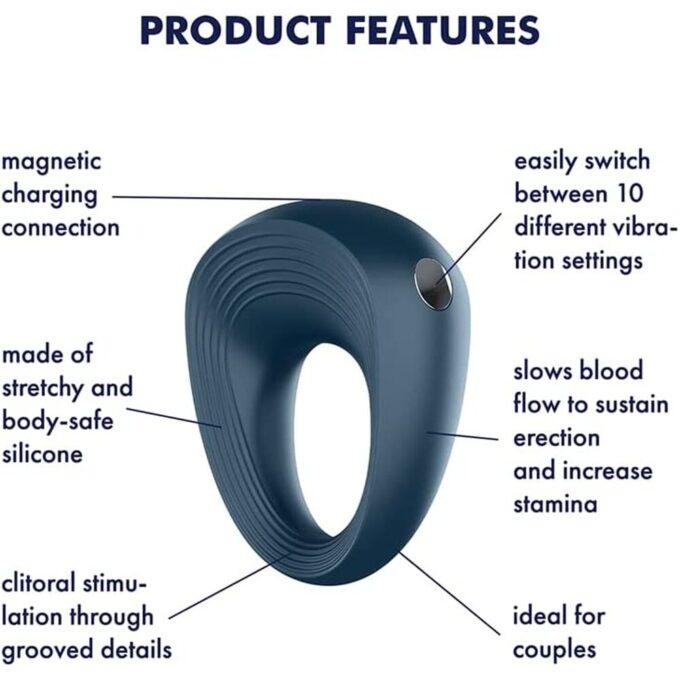 Satisfyer Ring 2 Power Cock Ring - Image 3