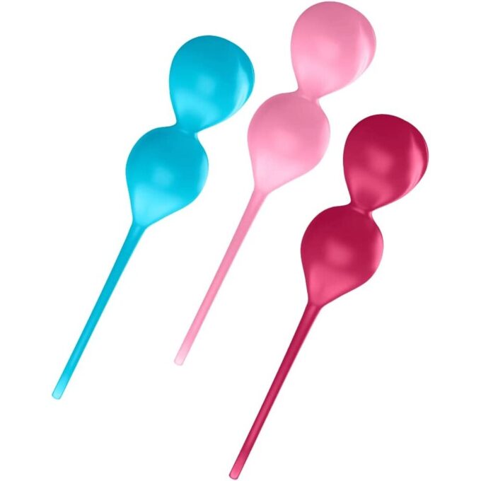 Satisfyer Set Of 3 Weighted Double Training Kegel Balls - Image 2