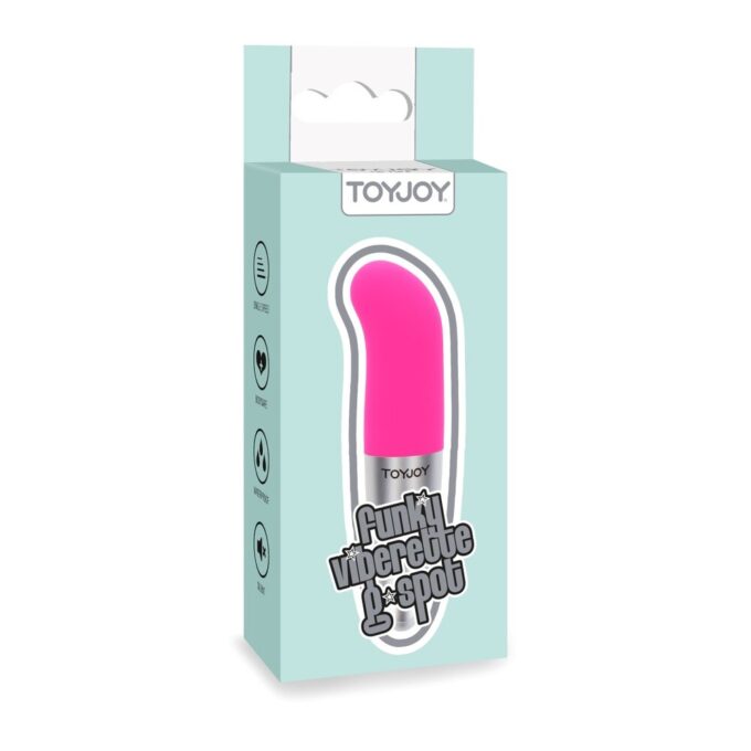 Toyjoy Funky Viberette Mini G Spot Vibrator Violet - Image 2