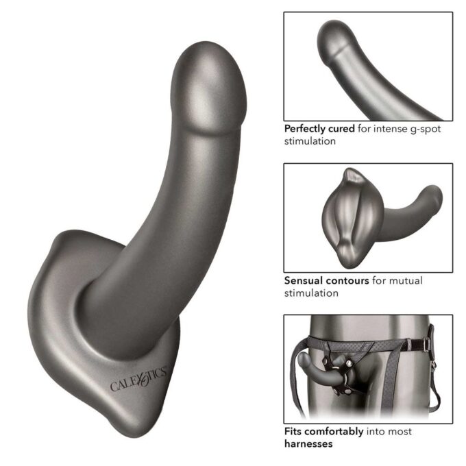The Royal UltraSoft Set Crotchless Strap On With GProbe - Image 4