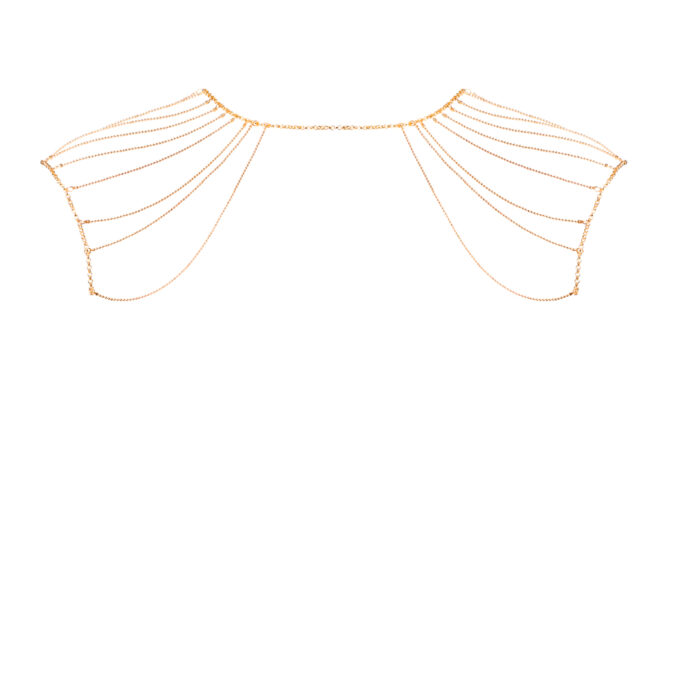 Bijoux Indiscrets Magnifique Shoulder Jewellery Gold - Image 2