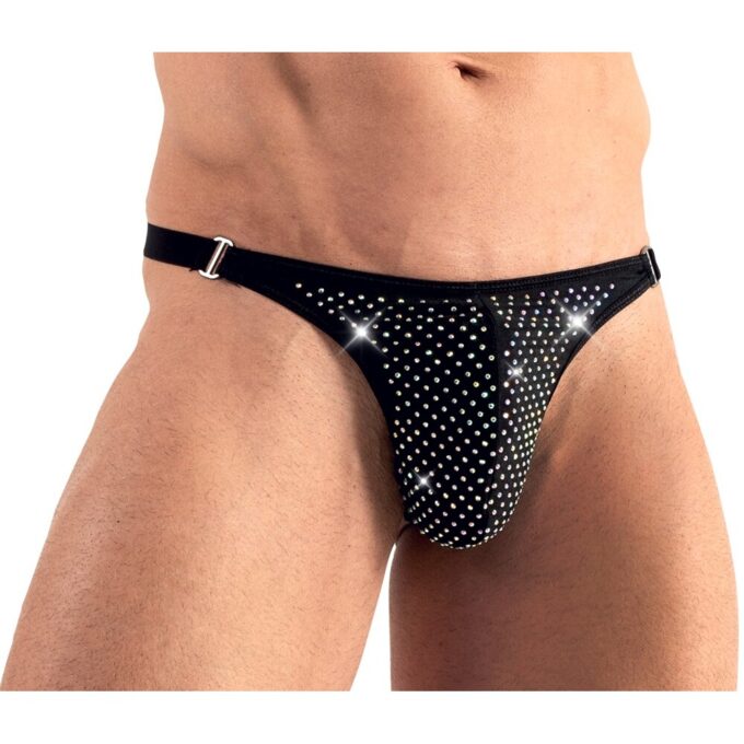Svenjoyment Gstring With Sparkly Rhinestones
