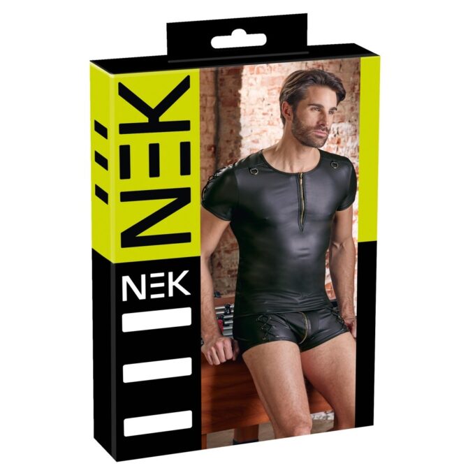 NEK Matte Black Straight Cut Shirt - Image 4