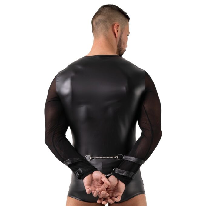 Svenjoyment Long Sleeved Top With Harness And Restraints - Image 2