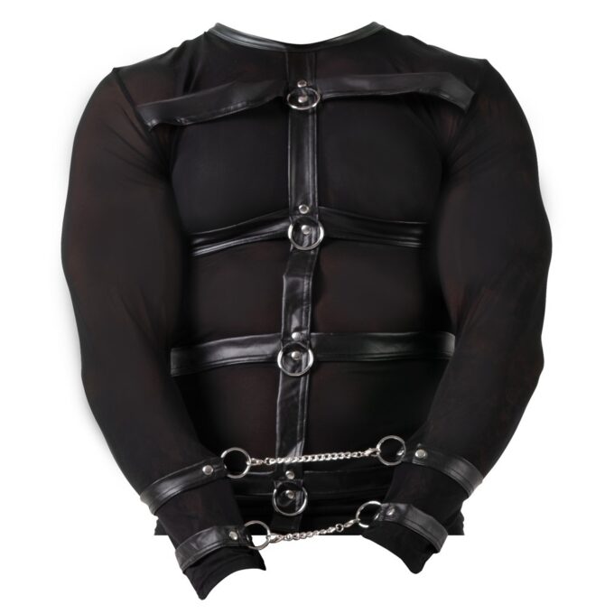 Svenjoyment Long Sleeved Top With Harness And Restraints - Image 3