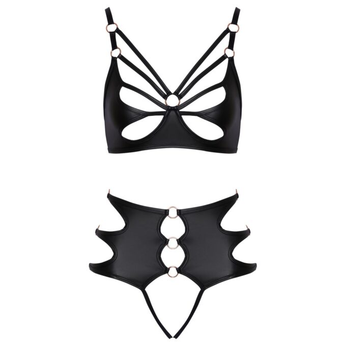 Crotchless Bondage Bra Set - Image 4