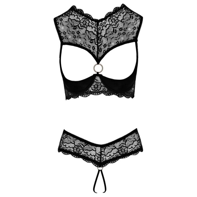 Cottelli Shelf Bra and Gstring - Image 3