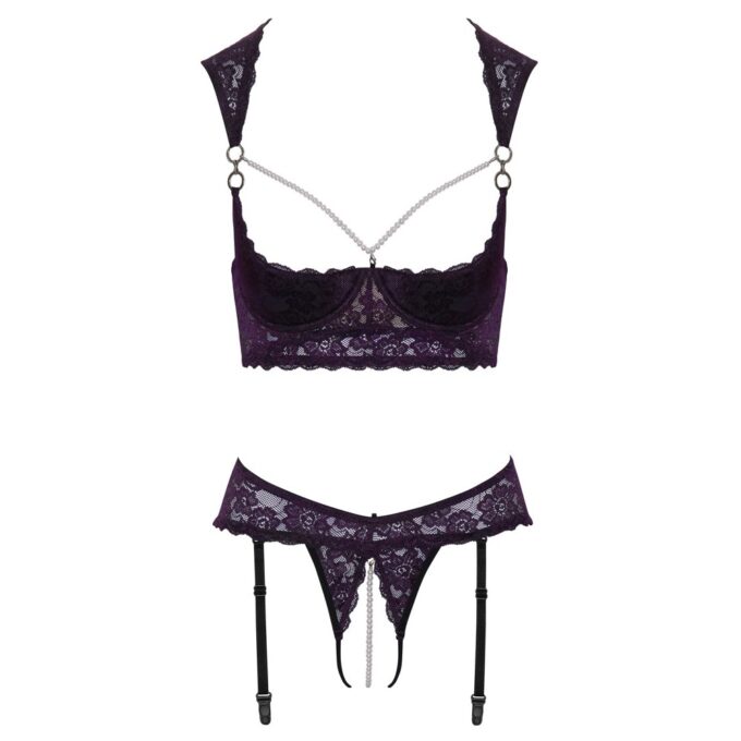 Cupless and Crotchless Bra Set - Image 3