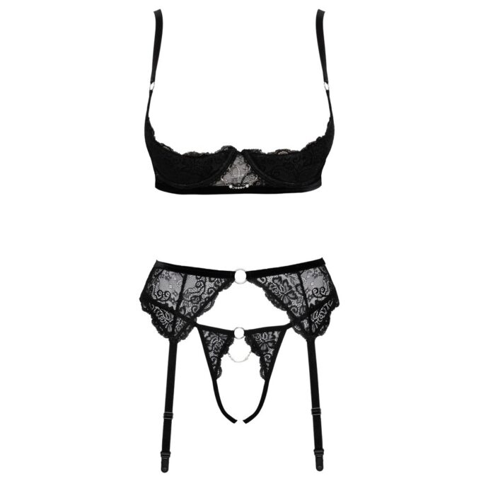 Cottelli Erotic Trio Bra Set - Image 3