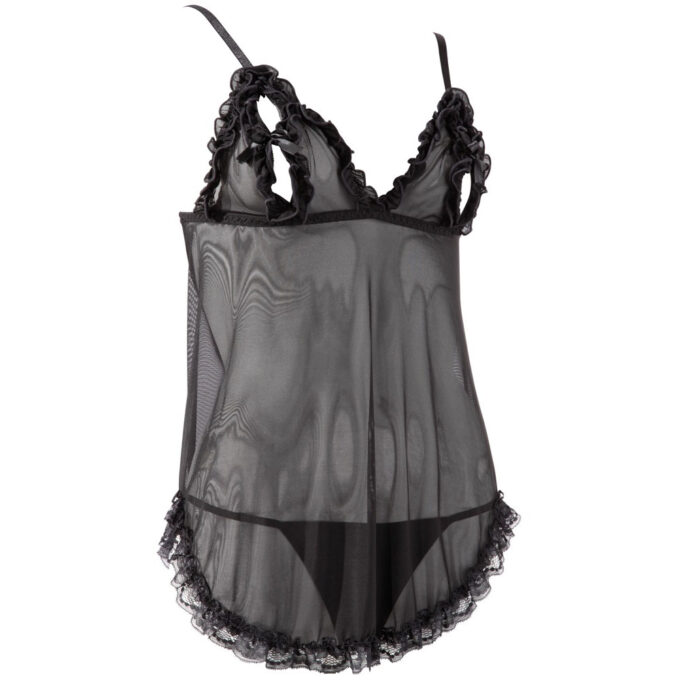 Cottelli Open Babydoll And String Back - Image 3