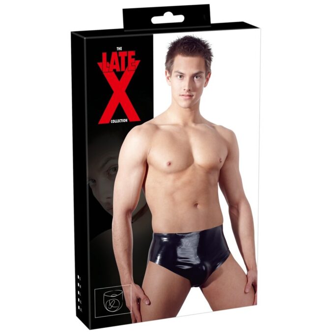 LateX Briefs with Anal Plug - Image 4