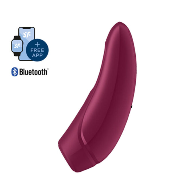 Satisfyer App Enabled Curvy 1 Plus Rose Red - Image 3