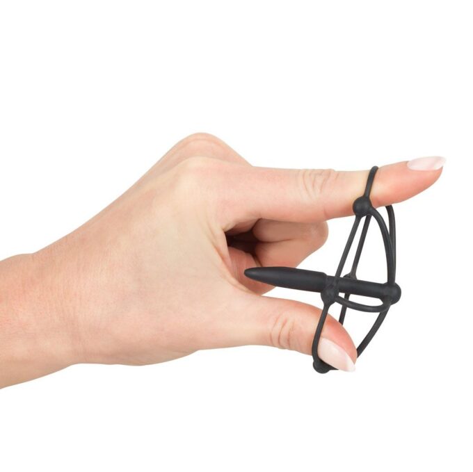 Silicone Penis Plug WIth Glans Cage - Image 4