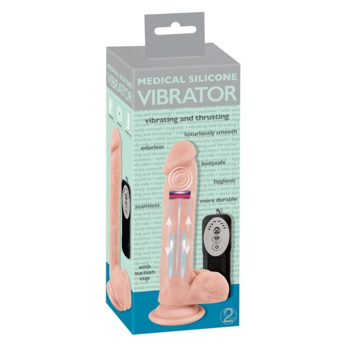Silicone Thrusting Vibrator - Image 4