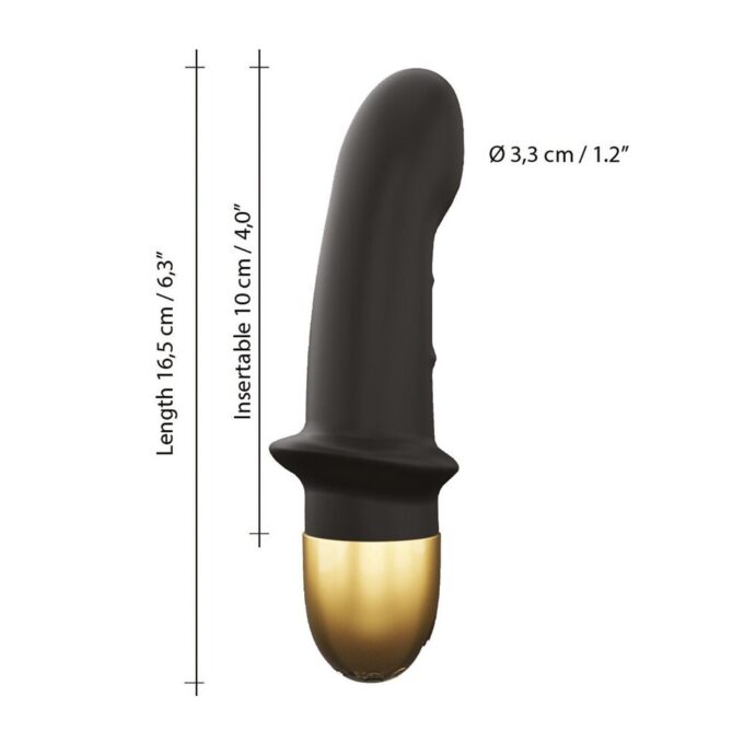 Dorcel Mini Lover 2 Rechargeable Vibrator Black - Image 4