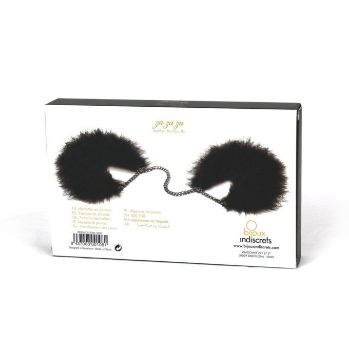 Bijoux Indiscrets Za Za Zu Feather Handcuffs - Image 3