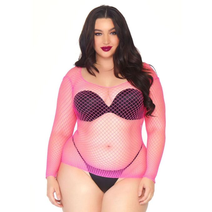 Leg Avenue Net Long Sleeved Shirt