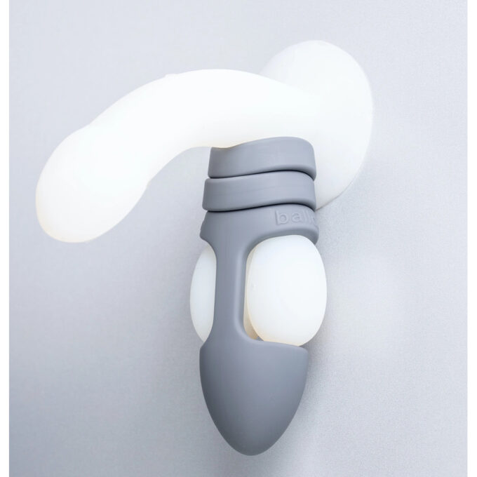Balldo The Worlds First Ball Dildo Steel Grey - Image 2