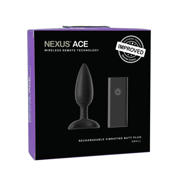 Nexus Ace Rechargeable Vibrating Butt Plug Small - Image 4