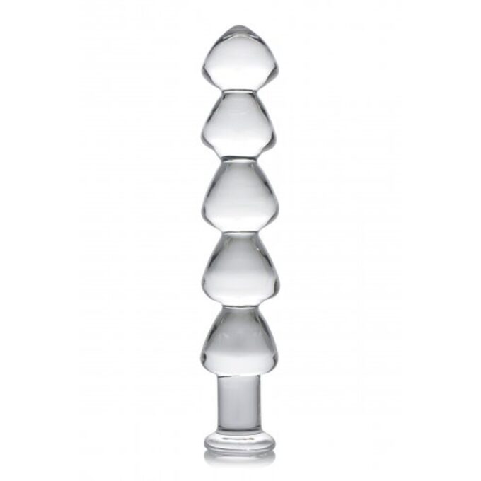 Master Series Drops Anal Links Glass Dildo