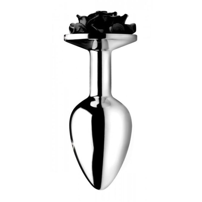 XR Booty Sparks Black Rose Anal Plug Medium - Image 2