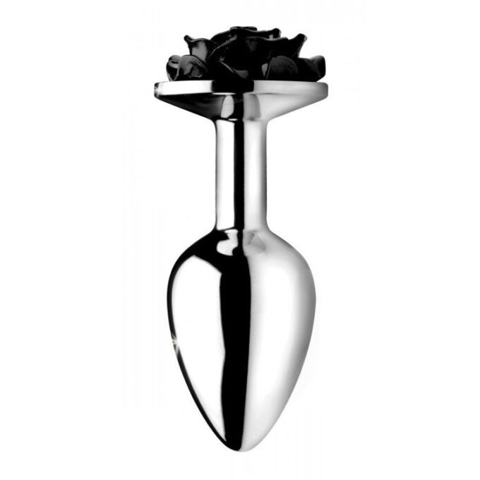 XR Booty Sparks Black Rose Anal Plug Small - Image 2