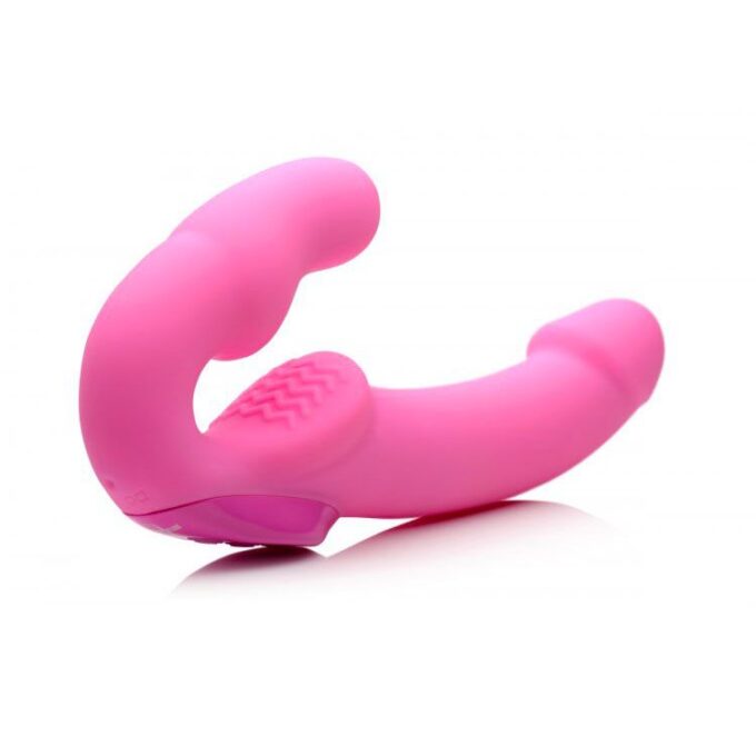 XR Strap U Urge Rechargeable Vibrating Strapless Strap On - Image 4