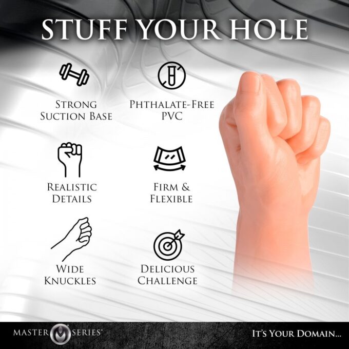 Master Series Clenched Fist Dildo - Image 3