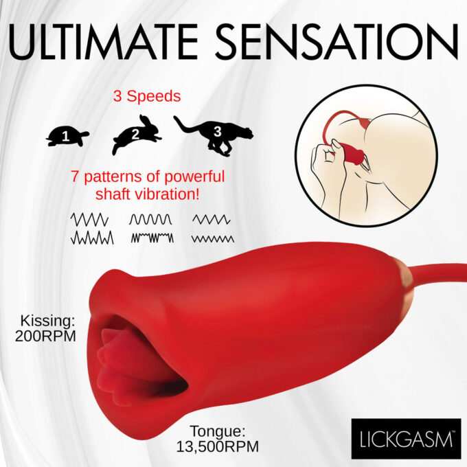 Play Hard Magic Kiss Clitoral Stim and Thrusting Vibe - Image 2