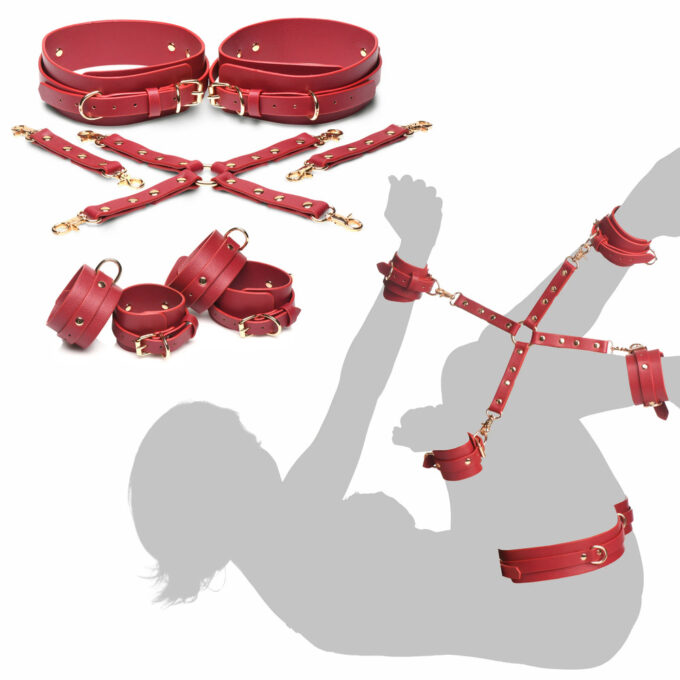 Master Series Thigh, Wrist, Ankle Hog Tie Restraints - Image 2