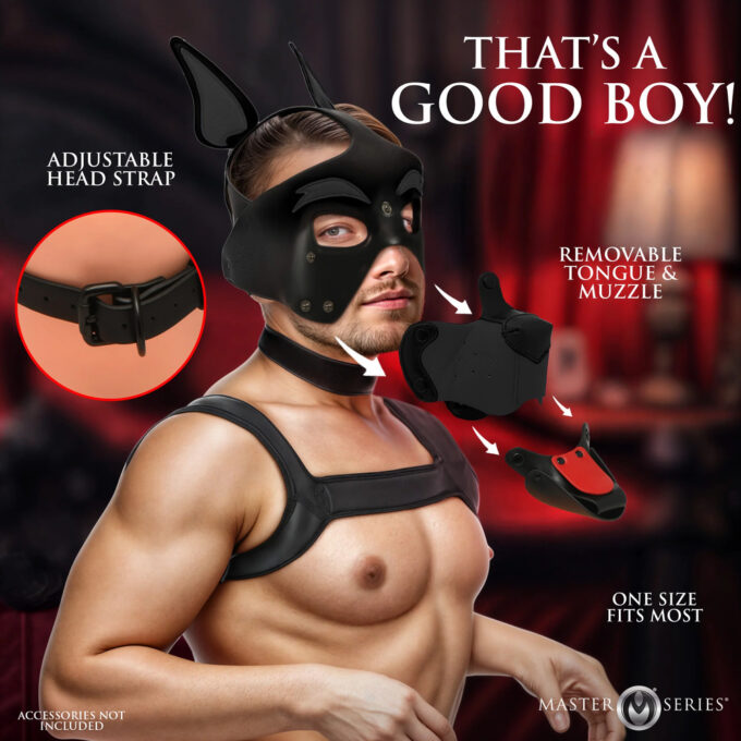 Master Series Alpha Dog Pup Mask - Image 2