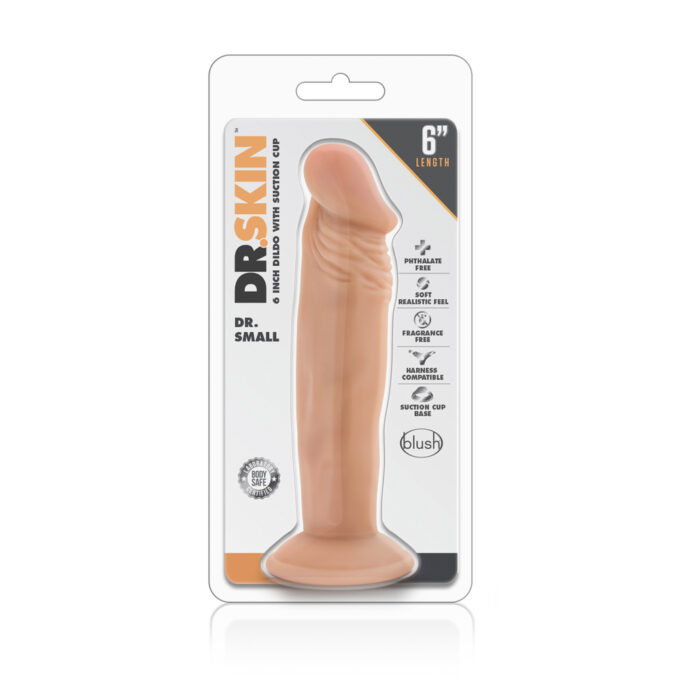Dr Skin Dr Small  6 Inch Flesh Dildo - Image 4