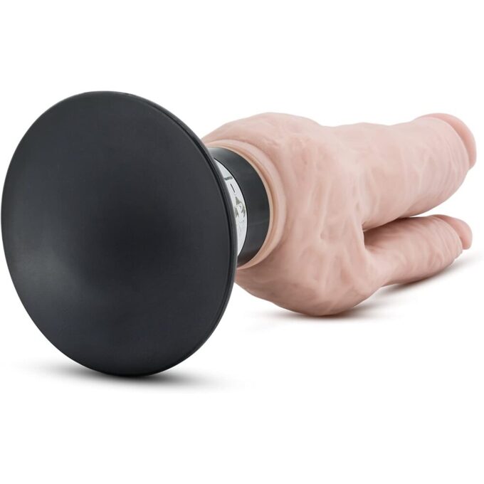 Dr. Skin 7 Inch Dual Penetrating Vibrating Dildo - Image 2