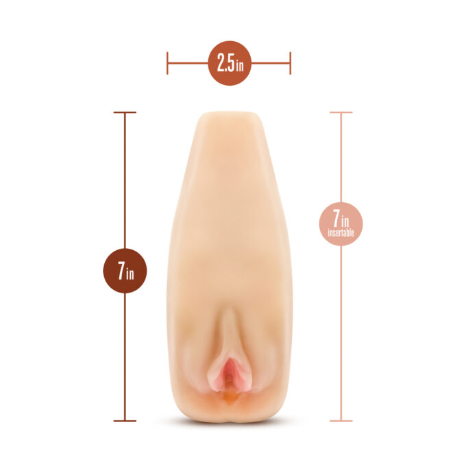 M Elite Soft and Wet Natasha Self Lubricating Masturbator - Image 3