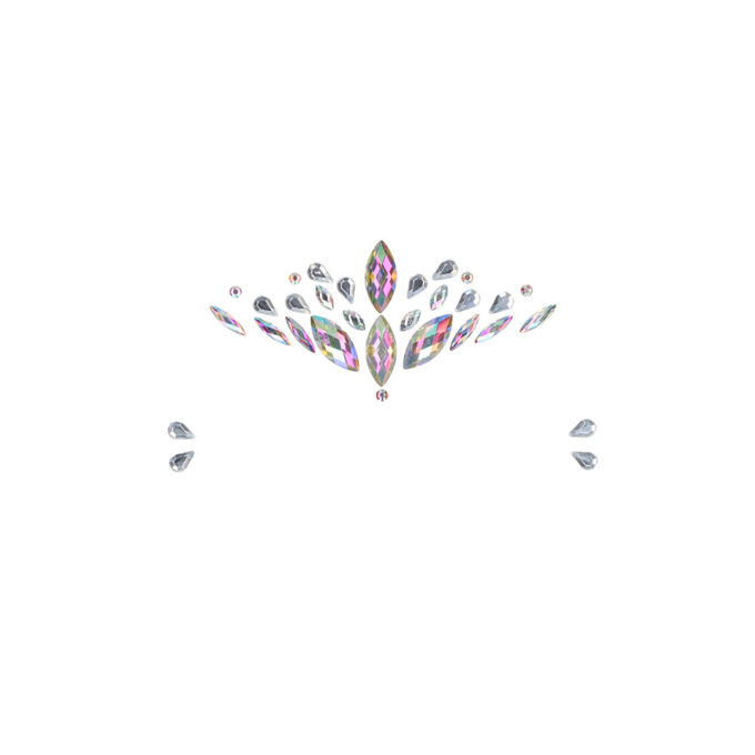 Le Desir Dazzling Crowned Face Bling Sticker - Image 2