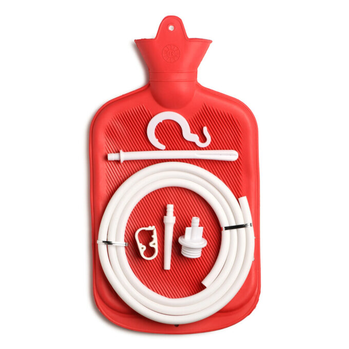 Clean Stream Water Bottle Douche Kit - Red