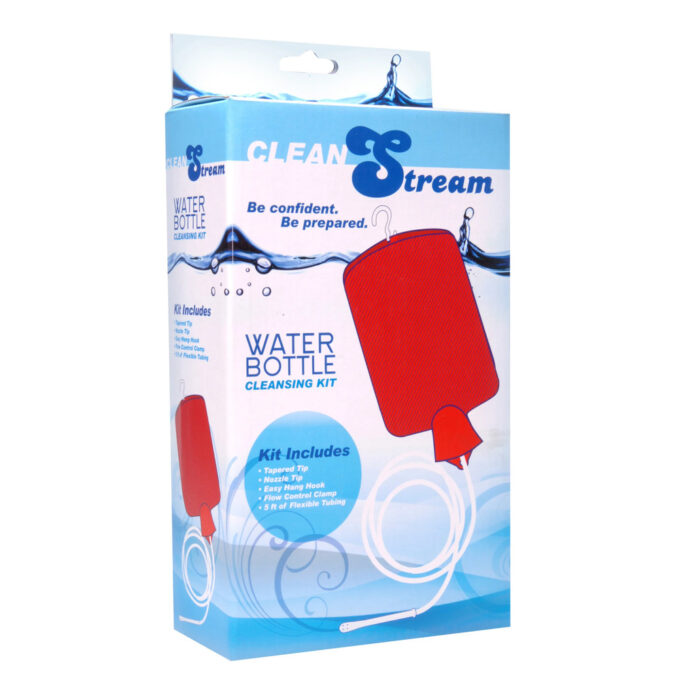 Clean Stream Water Bottle Douche Kit - Red - Image 4
