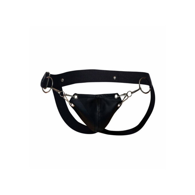 Male Basics Eroticwear Dungeon Basics Snap Jockstrap - Image 4