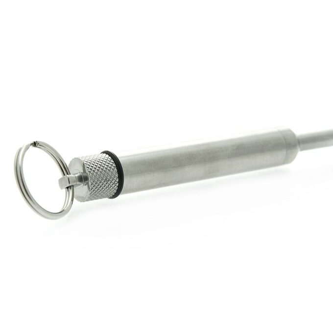 Master Series 7.5 Inch Stainless Steel Vibrating Urethral Sound - Image 3
