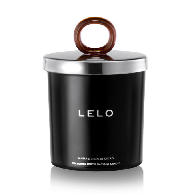 LELO Vanilla and Crème de Cacao Flickering Touch Massage Candle