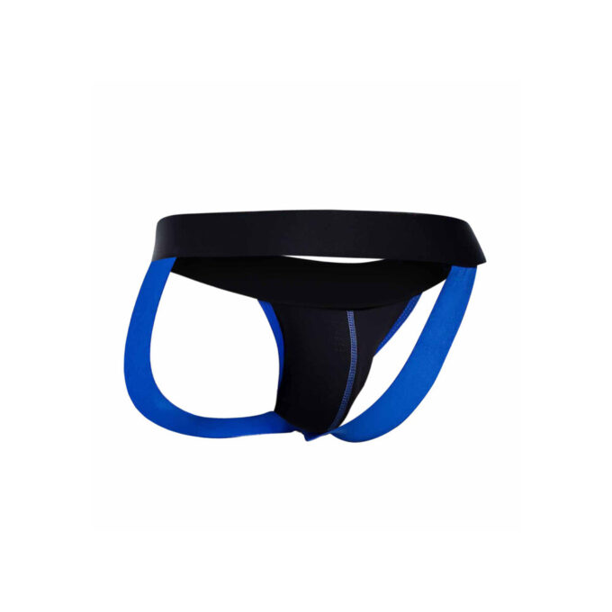Male Basics Neon Jock Blue - Image 4