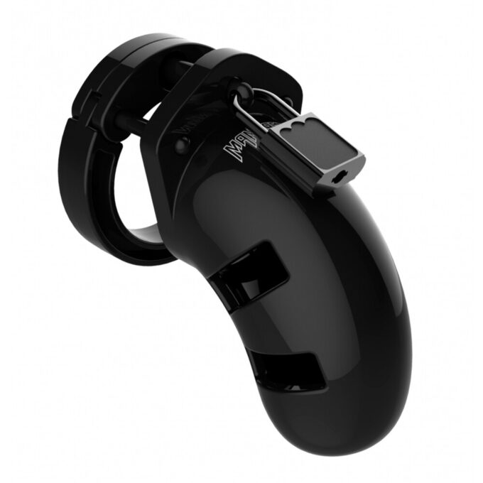 Man Cage 01 3.5 Inch Black Chastity Cage