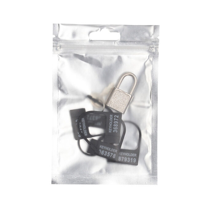 Man Cage Black Spare Locks x5 - Image 2