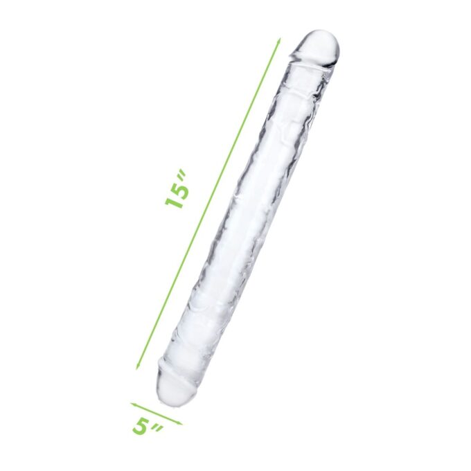 Me You Us Ultra Double Dildo 15 Inches - Image 2
