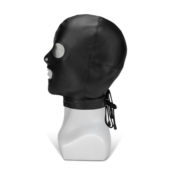 Me You Us Black Hood With Eyes Nose Mouth - Image 3