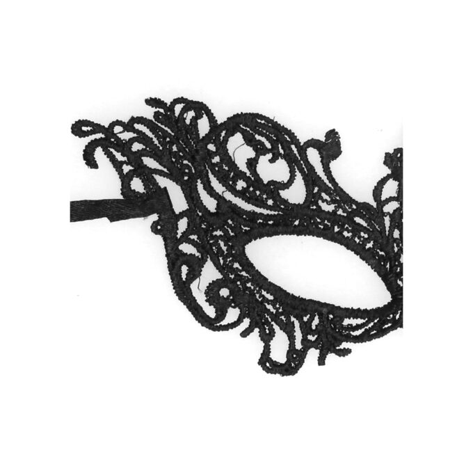 Ouch Royal Black Lace Mask - Image 2