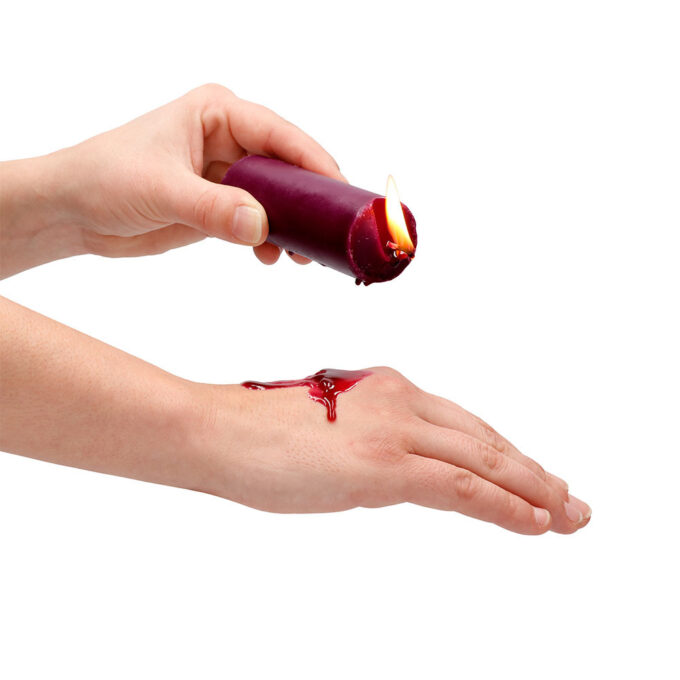 Ouch Rose Scented Wax Play Candle - Image 2