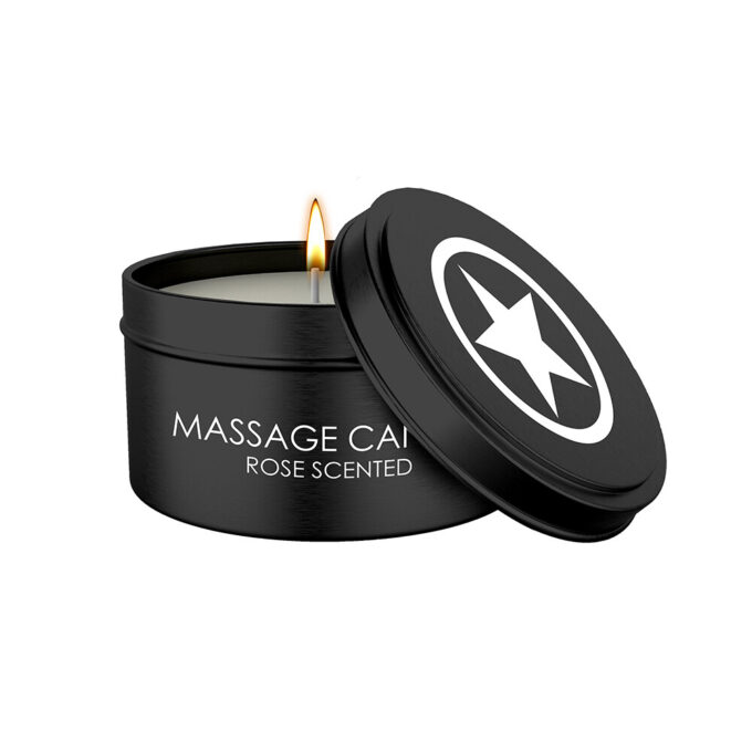 Ouch Rose Scented Massage Candle